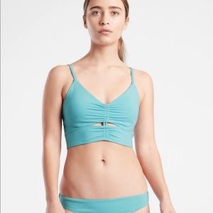 Athleta Villa Bra Cup Bikini set NWT. Size 32D/DD / small bottoms.